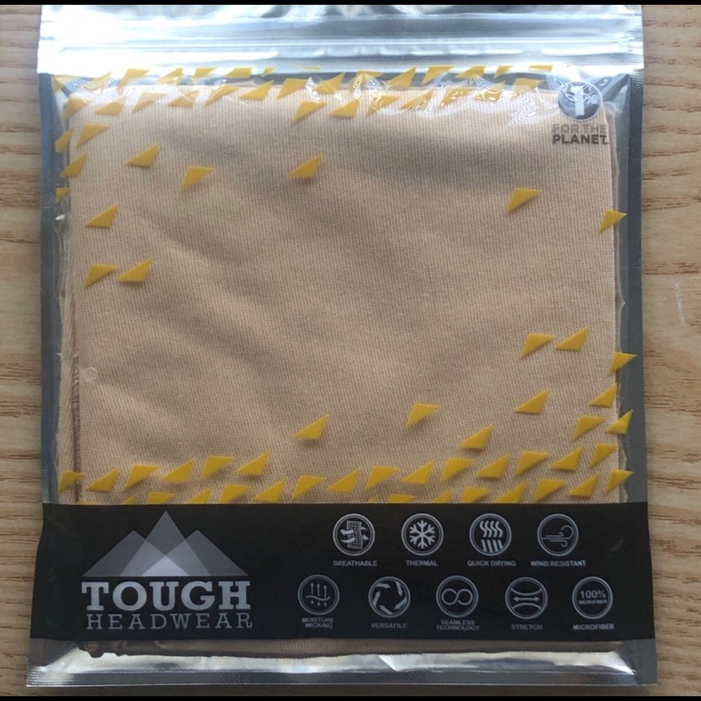 Tough Headwear Face & Head Protection Beige